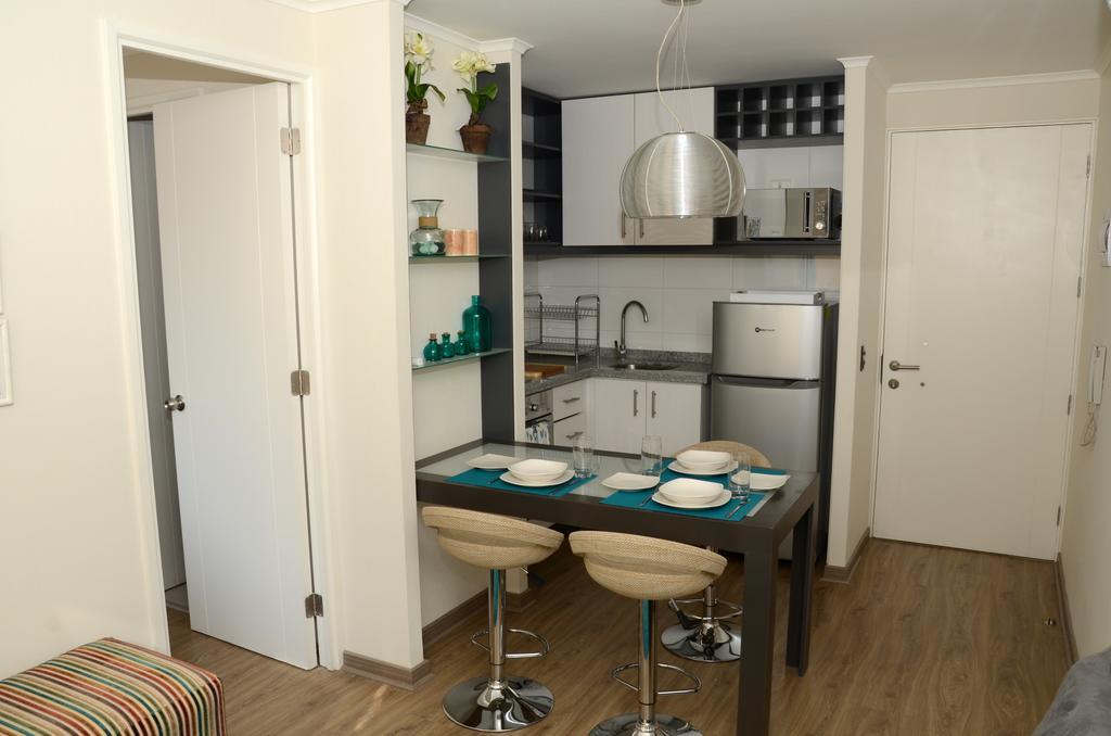Plaza San Isidro Apartment Santiago Bilik gambar