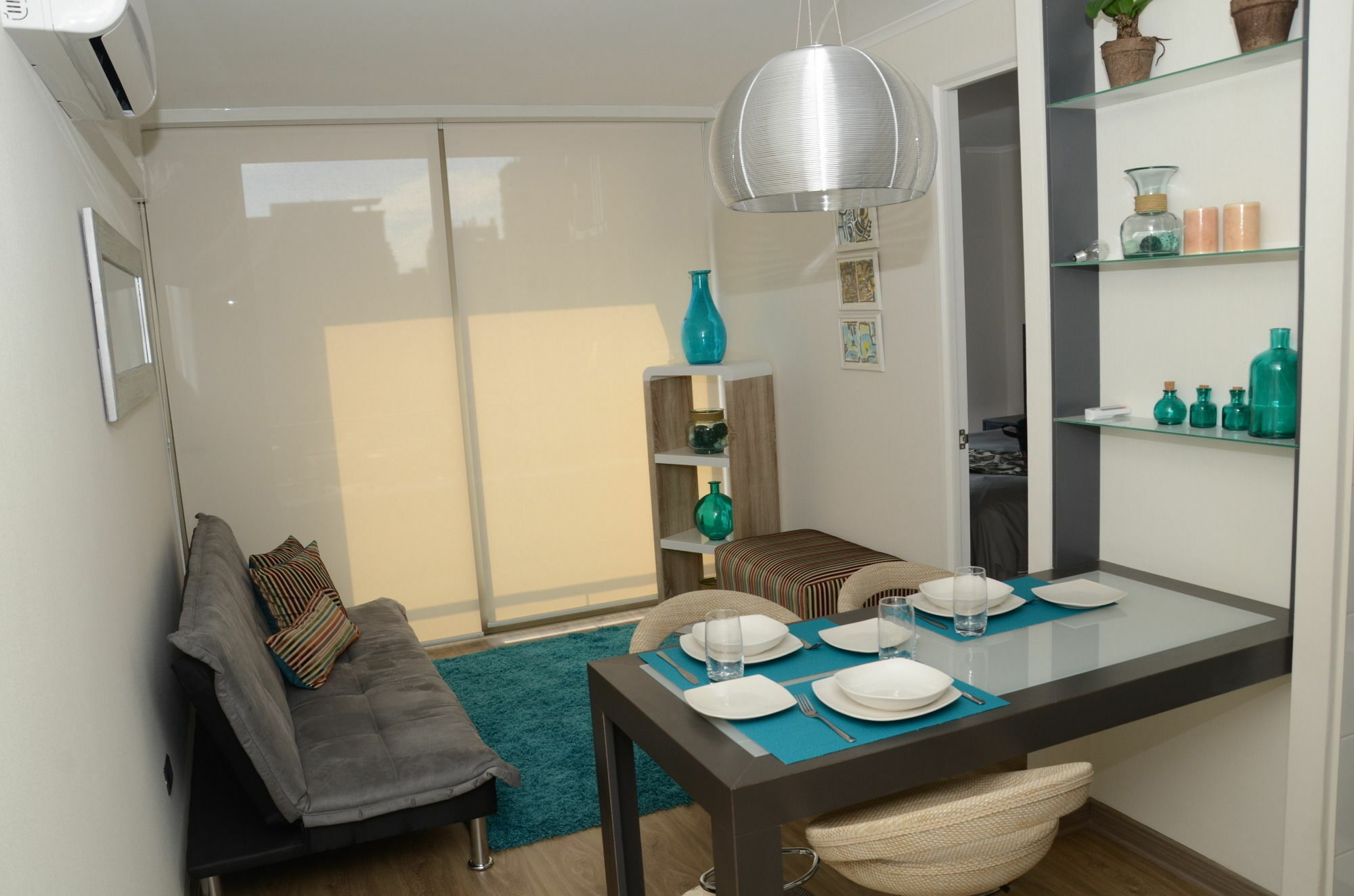 Plaza San Isidro Apartment Santiago Luaran gambar