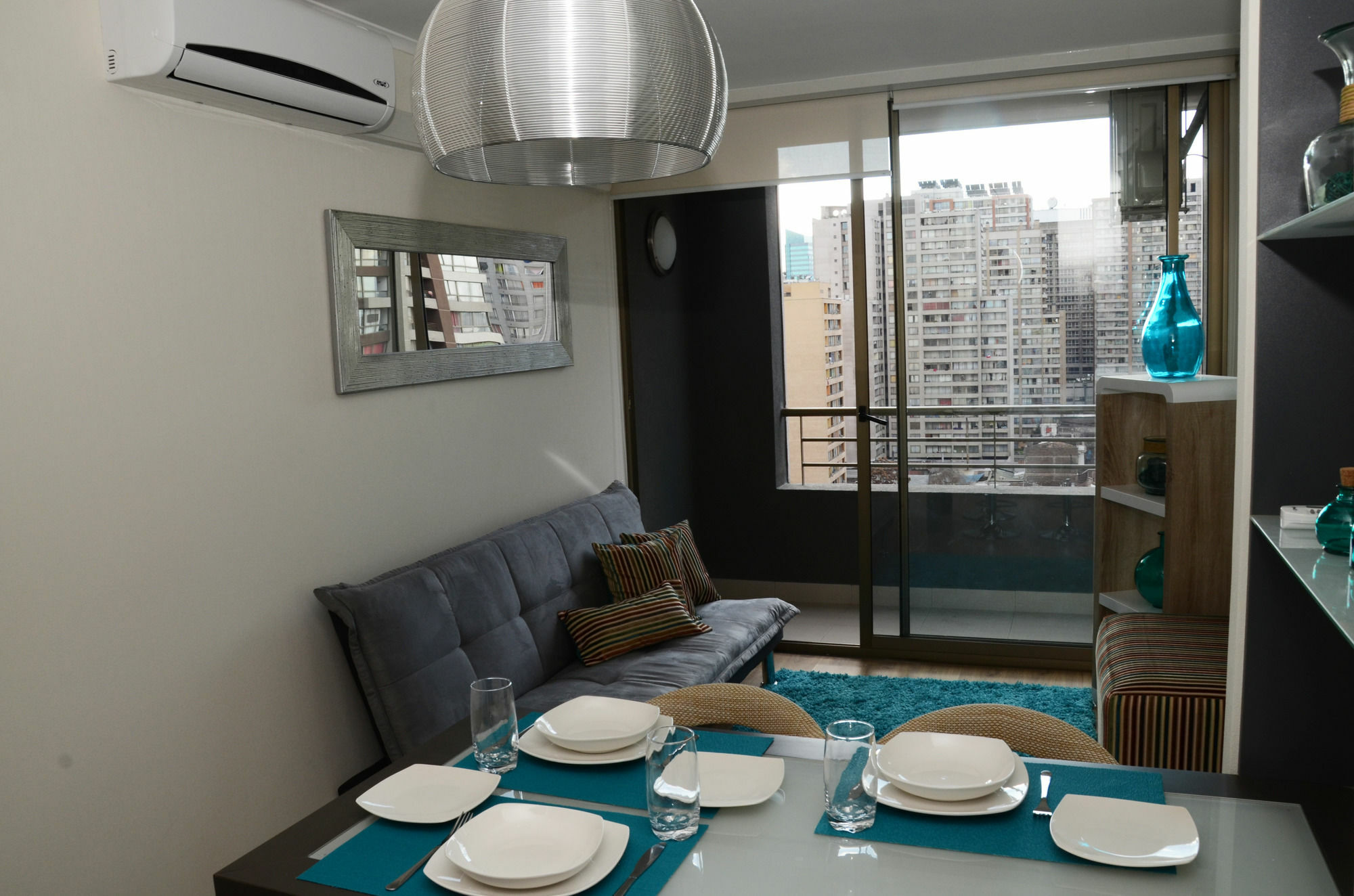 Plaza San Isidro Apartment Santiago Luaran gambar
